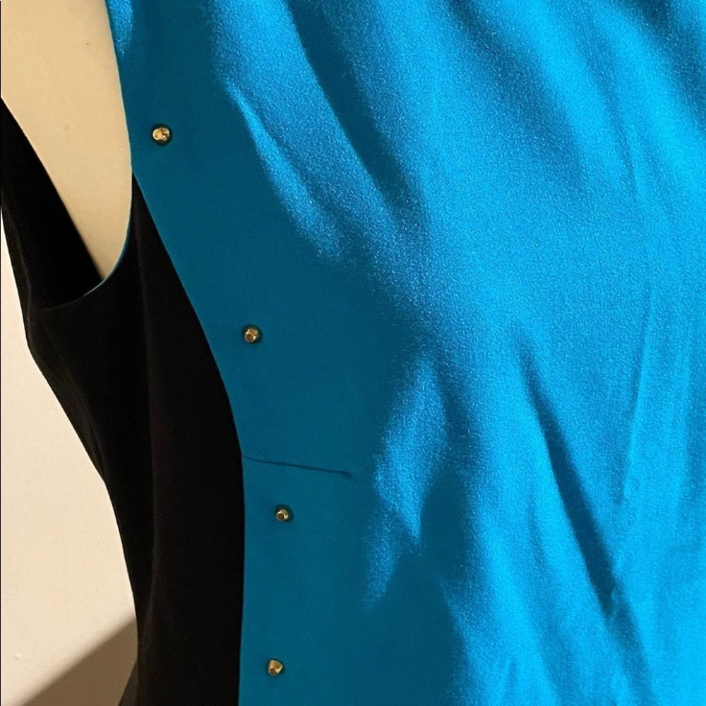 Blue and black Calvin Klein dress - Picture 3 of 4